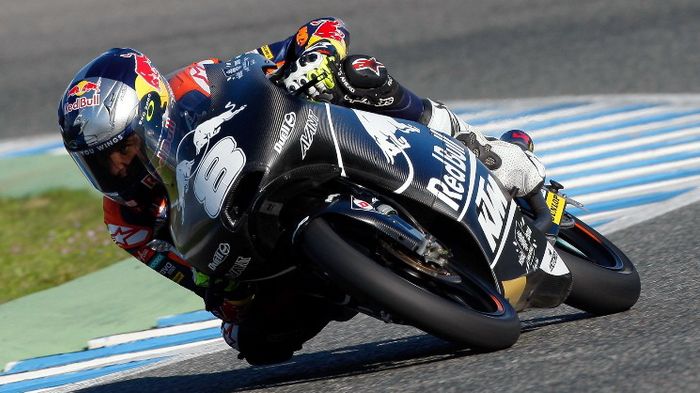 Jack Miller. Ο Αυστραλός αναβάτης της Red Bull KTM Ajo ήταν πρώτος για μία ακόμη μέρα, δηλώνοντας από τα φαβορί για το Moto3 2014.